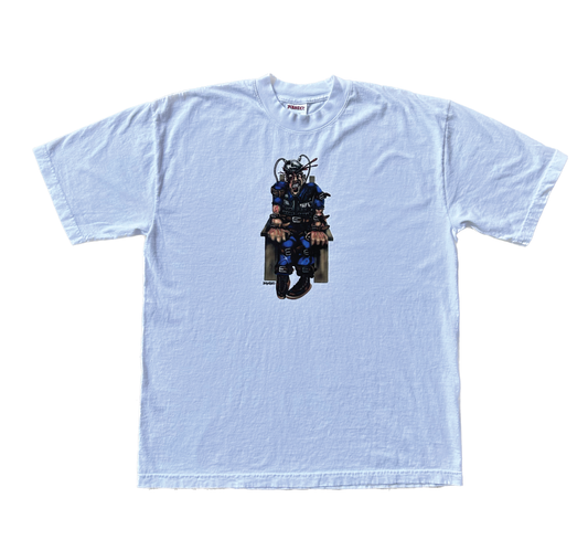 ELECTRIC CHAIR TEE (white)